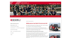 Desktop Screenshot of kehrliag.ch