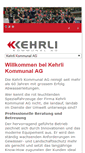 Mobile Screenshot of kehrliag.ch